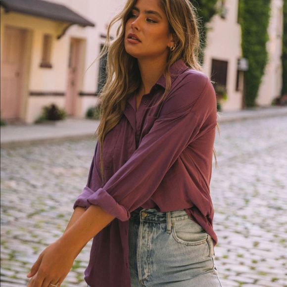 Vici Tallulah button down blouse - Picture 2 of 8